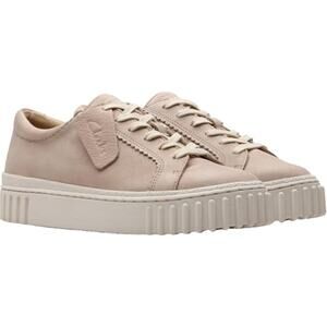 NWT Clarks Womens Mayhill Walk Shoes, Sand Nubuck, Size 8 W US